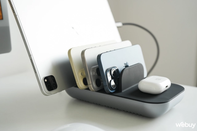 Dock sạc có tích hợp nhiều công nghệ an toàn bảo vệ thiết bị điện tử và người dùng