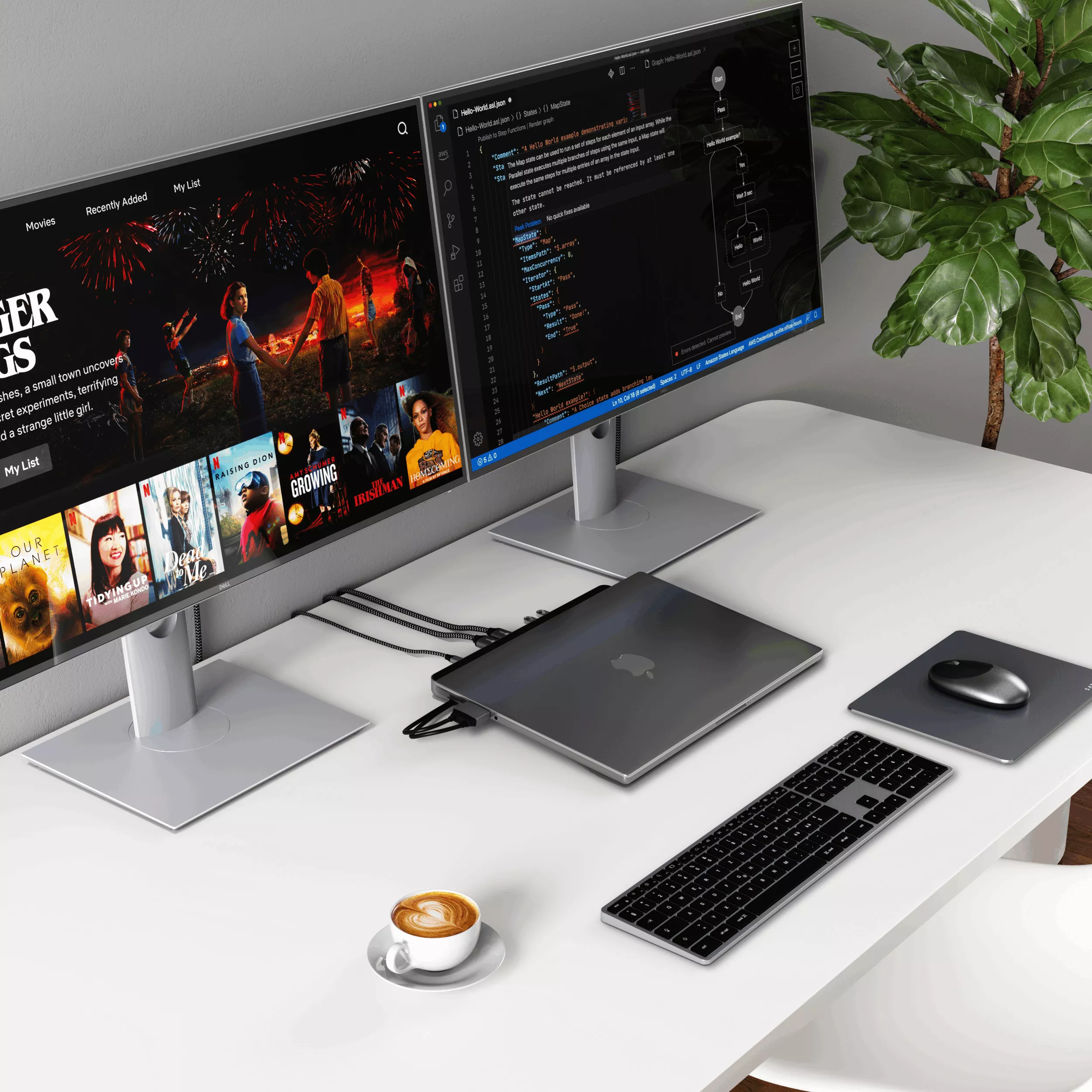 Dock kiêm Hub chuyển đổi Satechi 10in2 xuất 2 màn hình với khe gắn SSD M2 SATA/NVMe – ST-DDSM - Satechi Việt Nam