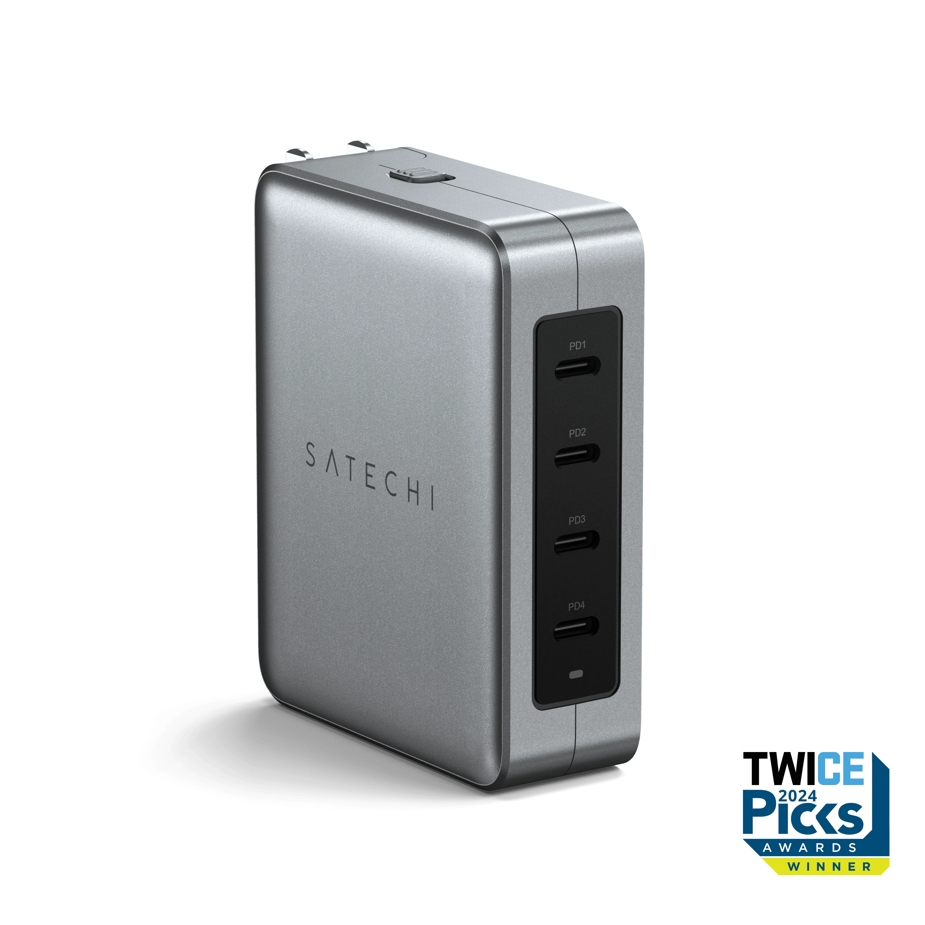 Sạc GaN Satechi 145W 4 cổng USB-C - ST-W145GTM - Satechi Việt Nam
