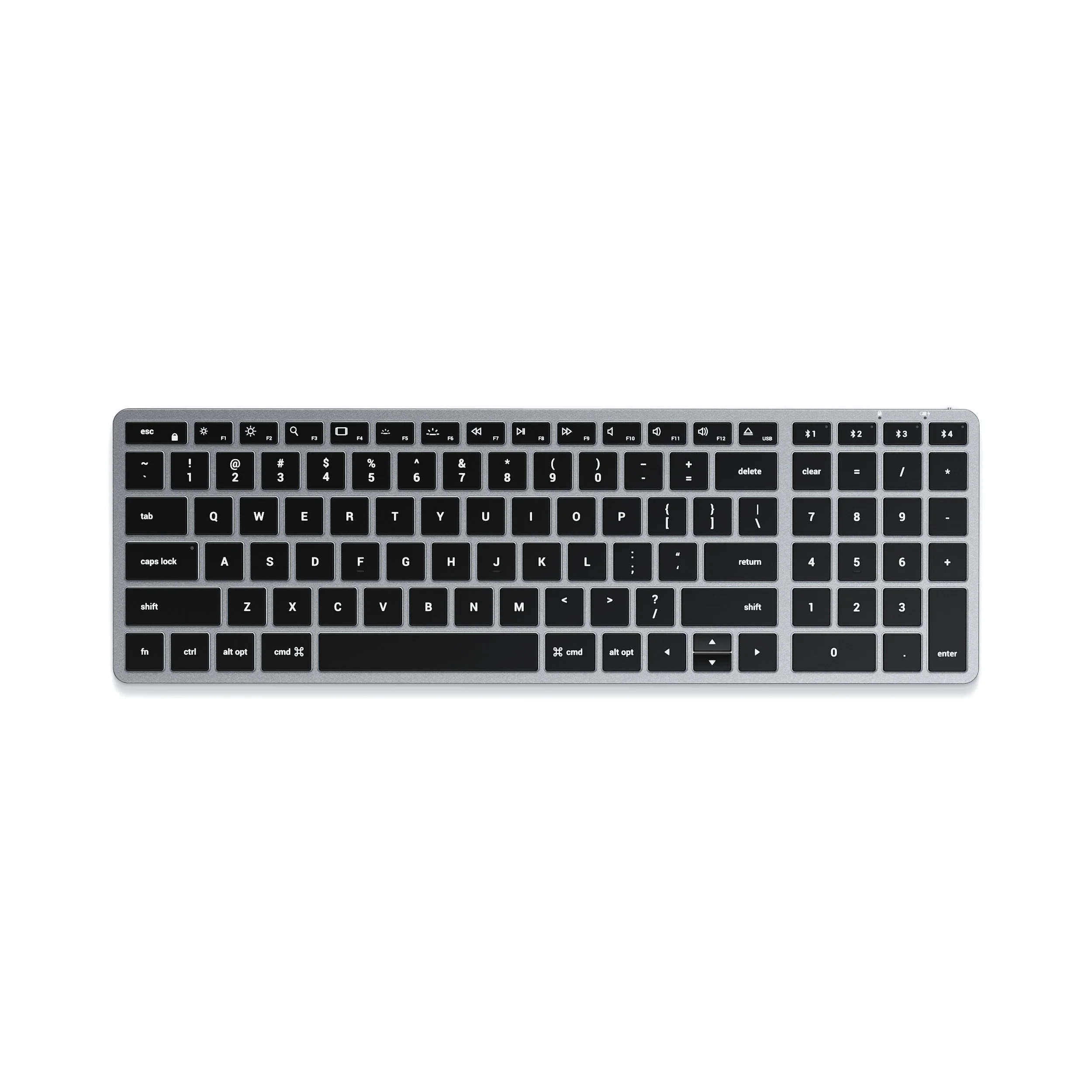 Bàn phím Bluetooth Satechi Slim X2 có đèn nền - ST-BTSX2M - Satechi Việt Nam