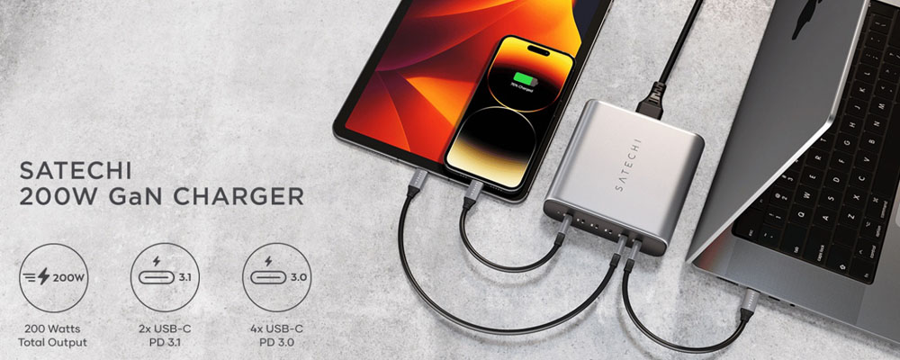 Đánh Giá Chi Tiết Dock Sạc Nhanh Satechi 200W 6 Cổng USB-C Tiện Lợi - Satechi Việt Nam