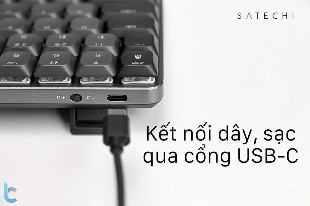 Review Chi Tiết Bàn Phím Cơ Satechi SM1 Slim Có Đèn Nền - Satechi Việt Nam