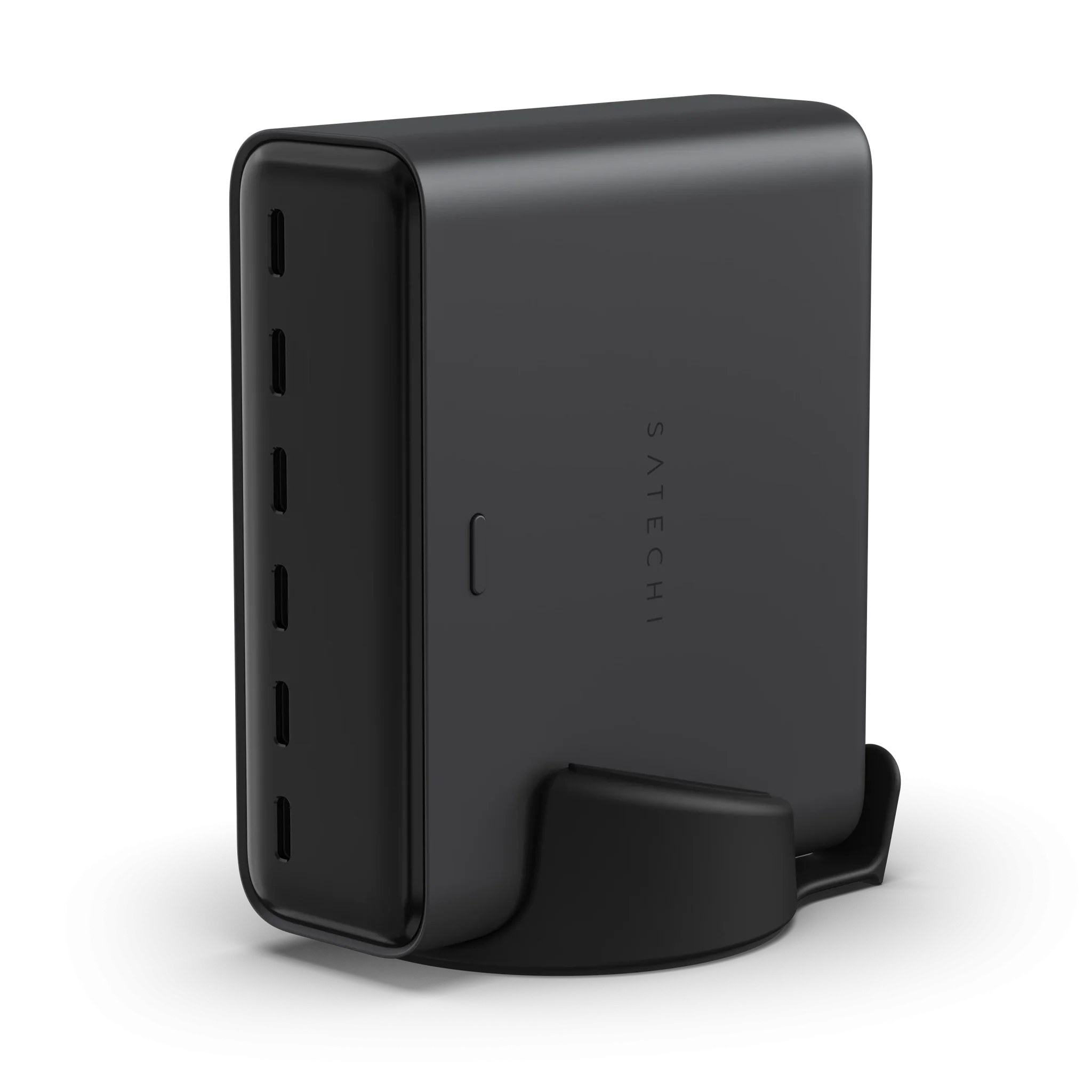 Bộ Sạc Để Bàn Satechi 240W 6 Cổng USB-C Có Màn Hình Hiển Thị - ST-C6CV240C-US
